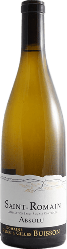 33,95 € Envío gratis | Vino Blanco Henri et Gilles Buisson Absolu A.O.C. Saint-Romain Borgoña Francia Chardonnay 75 cl