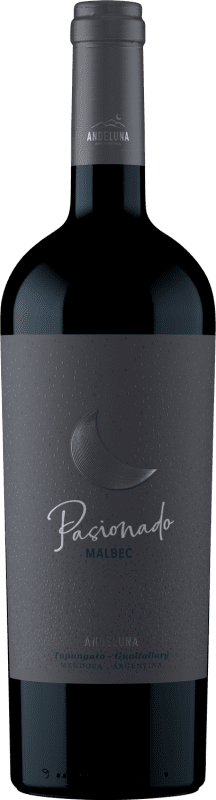 48,95 € Envoi gratuit | Vin Rouge Andeluna Pasionado I.G. Valle de Uco Uco Valley Argentine Malbec 75 cl
