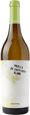 13,95 € Free Shipping | White wine Vegamar Huella Selección D.O. Valencia Valencian Community Spain Sauvignon White Bottle 75 cl