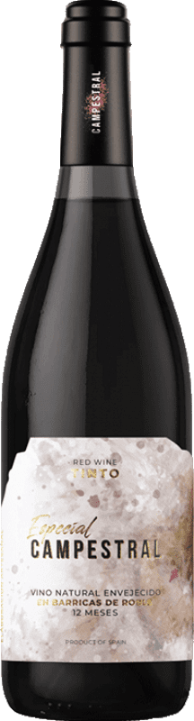 14,95 € Kostenloser Versand | Rotwein Campestral Especial Envejecido Merlot, Syrah, Cabernet Sauvignon, Petit Verdot, Tintilla de Rota Flasche 75 cl