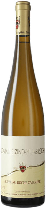 32,95 € Бесплатная доставка | Белое вино Zind Humbrecht Calcaire A.O.C. Alsace Эльзас Франция Riesling бутылка 75 cl