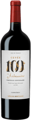 49,95 € Kostenloser Versand | Rotwein Gérard Bertrand Cuvée 100 Les Arbousiers A.O.C. Corbières Languedoc-Roussillon Frankreich Grenache, Carignan Flasche 75 cl