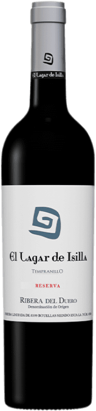 28,95 € 免费送货 | 红酒 Lagar de Isilla 预订 D.O. Ribera del Duero 卡斯蒂利亚莱昂 西班牙 Tempranillo 瓶子 75 cl
