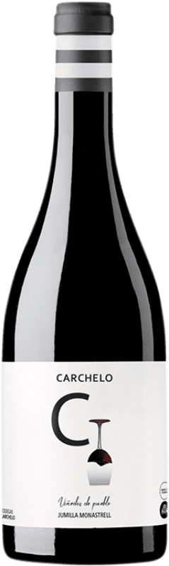 7,95 € Бесплатная доставка | Красное вино Carchelo Viñedos de Pueblo D.O. Jumilla Регион Мурсия Испания Monastrell бутылка 75 cl