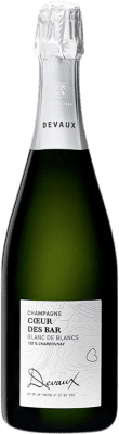 59,95 € Бесплатная доставка | Белое игристое Devaux Blanc de Blancs Cœur des Bar A.O.C. Champagne шампанское Франция Chardonnay бутылка 75 cl