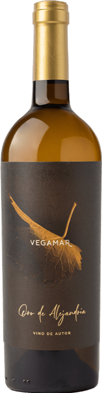 10,95 € Envio grátis | Vinho Doce Vegamar Oro de Alejandría D.O. Valencia Comunidade Valenciana Espanha Moscatel Garrafa Medium 50 cl