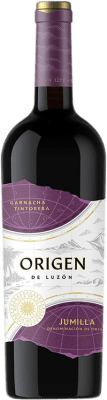 11,95 € Spedizione Gratuita | Vino rosso Luzón Origen D.O. Jumilla Regione di Murcia Spagna Grenache Tintorera Bottiglia 75 cl