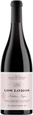 18,95 € Envío gratis | Vino tinto Fariña Pérez Los Loros D.O. Valle del Güímar Islas Canarias España Listán Negro Botella 75 cl