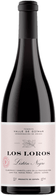 29,95 € Envoi gratuit | Vin rouge El Borujo Los Loros Chêne D.O. Valle del Güímar Iles Canaries Espagne Listán Noir Bouteille 75 cl