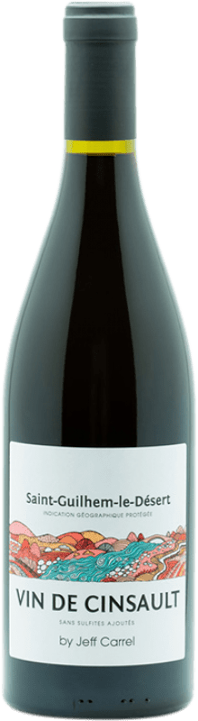 15,95 € Envío gratis | Vino tinto Jeff Carrel I.G.P. Vin de Pays Languedoc Languedoc Francia Cinsault Botella 75 cl