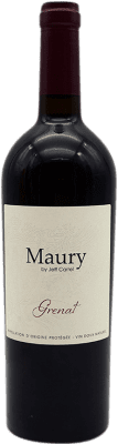 24,95 € Free Shipping | Sweet wine Jeff Carrel Grenat Sec A.O.C. Maury Languedoc-Roussillon France Garnacha Roja Bottle 75 cl