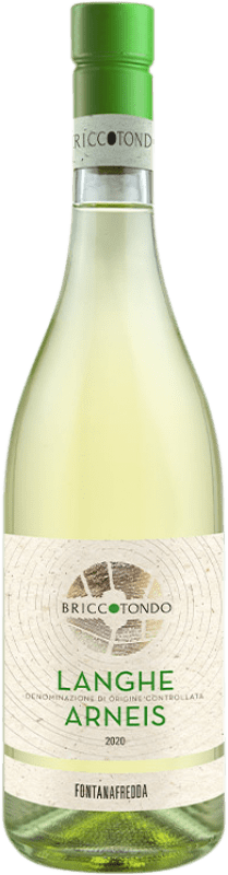 16,95 € Envio grátis | Vinho branco Fontanafredda Briccotondo D.O.C. Langhe Piemonte Itália Arneis Garrafa 75 cl