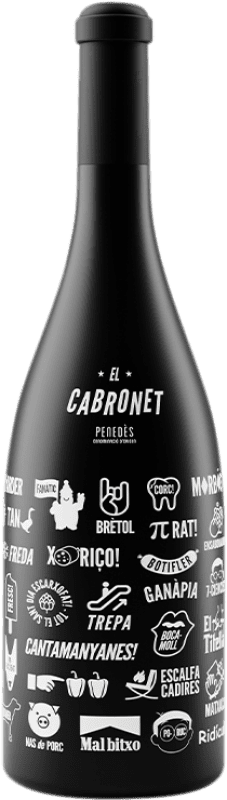 11,95 € Бесплатная доставка | Красное вино Democratic El Cabronet молодое D.O. Penedès Каталония Испания Cabernet Sauvignon — Каберне Совиньон Бутылка 75 cl