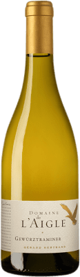 18,95 € Kostenloser Versand | Weißwein Gérard Bertrand L'Aigle I.G.P. Vin de Pays d'Oc Languedoc-Roussillon Frankreich Gewürztraminer Flasche 75 cl