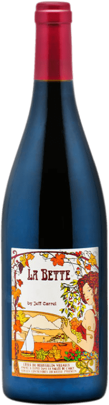 12,95 € Envoi gratuit | Vin rouge Jeff Carrel La Bette A.O.C. Côtes du Roussillon Occitania France Syrah, Grenache, Carignan Bouteille 75 cl