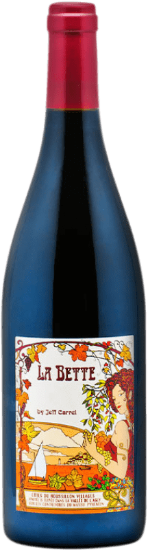 12,95 € Envoi gratuit | Vin rouge Jeff Carrel La Bette A.O.C. Côtes du Roussillon Villages Occitania France Syrah, Grenache, Carignan Bouteille 75 cl