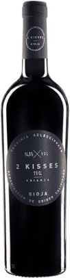 19,95 € 送料無料 | 赤ワイン From Galicia 2 Kisses 高齢者 D.O.Ca. Rioja ラ・リオハ スペイン Tempranillo, Graciano ボトル 75 cl