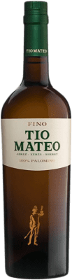 12,95 € Kostenloser Versand | Likörwein Valdespino Tío Mateo D.O. Jerez-Xérès-Sherry Andalusien Spanien Palomino Fino 75 cl
