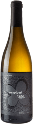 29,95 € Envio grátis | Vinho branco Verdeal 500 Flores Crianza D.O. Rueda Castela e Leão Espanha Verdejo Garrafa 75 cl