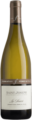 32,95 € Бесплатная доставка | Белое вино Ferraton Père La Source Blanc A.O.C. Saint-Joseph Франция Marsanne бутылка 75 cl