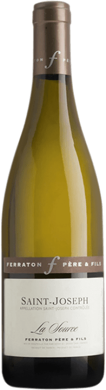 34,95 € Envío gratis | Vino Blanco Ferraton Père La Source A.O.C. Saint-Joseph Francia Marsanne 75 cl