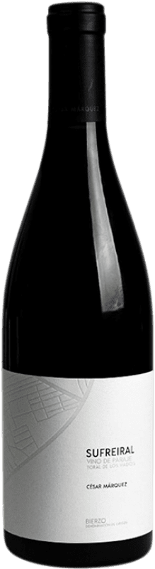 31,95 € Kostenloser Versand | Rotwein César Márquez Sufreiral D.O. Bierzo Kastilien und León Spanien Tempranillo, Mencía 75 cl