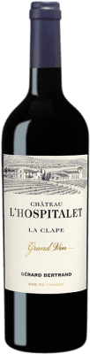 53,95 € Kostenloser Versand | Rotwein Gérard Bertrand Château L'Hospitalet Grand Vin A.O.P. La Clape Languedoc Frankreich Syrah, Grenache, Mourvèdre Flasche 75 cl