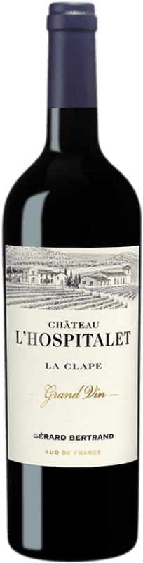 53,95 € Kostenloser Versand | Rotwein Gérard Bertrand Château L'Hospitalet Grand Vin A.O.P. La Clape Languedoc Frankreich Syrah, Grenache, Mourvèdre Flasche 75 cl