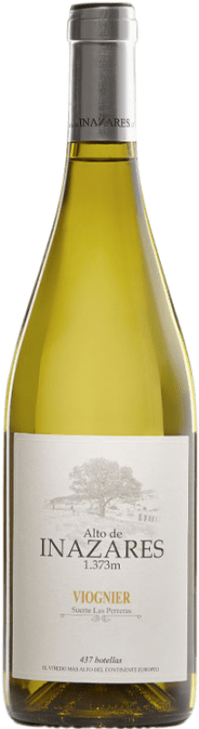 22,95 € Envío gratis | Vino blanco Alto de Inazares España Viognier Botella 75 cl