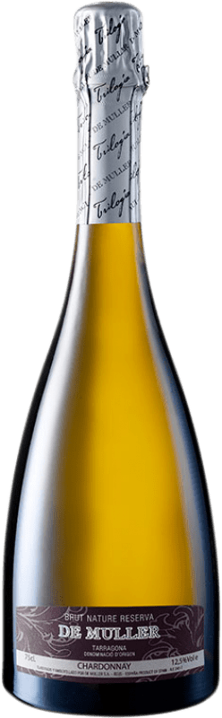 15,95 € Envoi gratuit | Vin Mousseux Blanc De Muller Trilogía D.O. Tarragona Catalogne Espagne Chardonnay Bouteille 75 cl