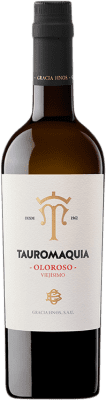 31,95 € Envio grátis | Vinho Generoso Fortificado Hermanos Gracia Tauromaquia Oloroso D.O. Montilla-Moriles Andaluzia Espanha Pedro Ximénez Garrafa Medium 50 cl