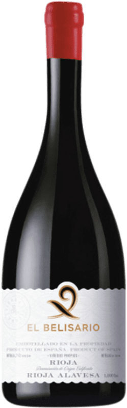 39,95 € Envío gratis | Vino tinto Tierra El Belisario D.O.Ca. Rioja País Vasco España Tempranillo Botella 75 cl