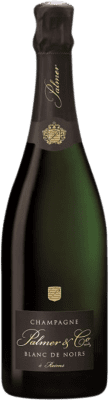 48,95 € 送料無料 | 白スパークリングワイン Palmer & Co Blanc de Noirs Brut A.O.C. Champagne シャンパン フランス Pinot Black, Pinot Meunier ボトル 75 cl