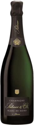 48,95 € Kostenloser Versand | Weißer Sekt Palmer & Co Brut — Herb Blanc de Noirs A.O.C. Champagne Champagner Frankreich Pinot Noir — Spätburgunder, Pinot Meunier — Schwarzriesling Flasche 75 cl