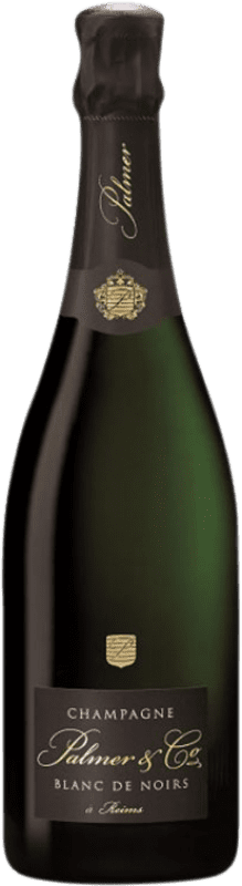 59,95 € Kostenloser Versand | Weißer Sekt Palmer & Co Blanc de Noirs Brut A.O.C. Champagne Champagner Frankreich Pinot Schwarz, Pinot Meunier Flasche 75 cl