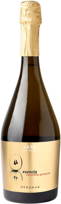 38,95 € Spedizione Gratuita | Spumante bianco Vegamar Esencia D.O. Cava Castilla y León Spagna Grenache, Chardonnay Bottiglia 75 cl