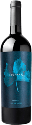 17,95 € 免费送货 | 红酒 Vegamar 预订 D.O. Valencia 巴伦西亚社区 西班牙 Merlot, Syrah, Cabernet Sauvignon 瓶子 75 cl