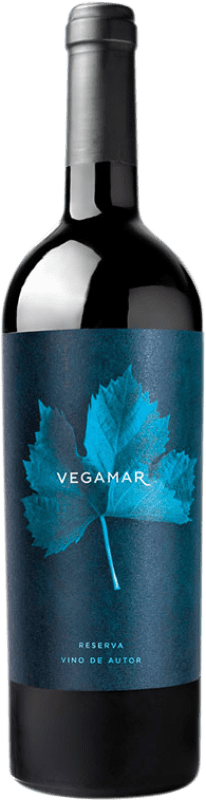 27,95 € Kostenloser Versand | Rotwein Vegamar Reserve D.O. Valencia Valencianische Gemeinschaft Spanien Merlot, Syrah, Cabernet Sauvignon Flasche 75 cl