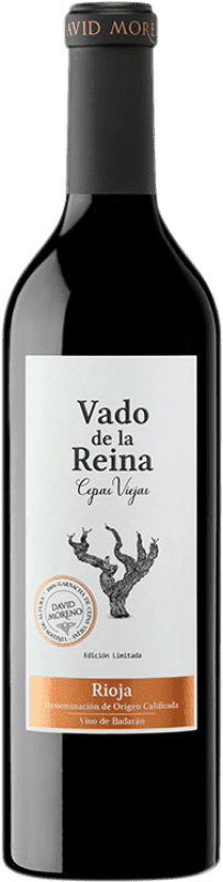 29,95 € Spedizione Gratuita | Vino rosso David Moreno Vado de la Reina D.O.Ca. Rioja La Rioja Spagna Grenache Bottiglia 75 cl