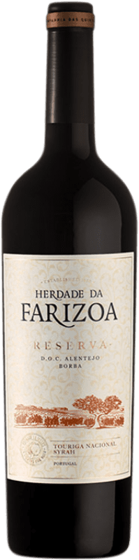 25,95 € Envoi gratuit | Vin rouge Herdade da Farizoa Réserve I.G. Alentejo Alentejo Portugal Tempranillo, Syrah, Aragonez Bouteille 75 cl