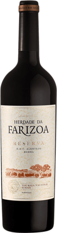 19,95 € Envio grátis | Vinho tinto Herdade da Farizoa Reserva I.G. Alentejo Alentejo Portugal Tempranillo, Syrah, Aragonez Garrafa 75 cl