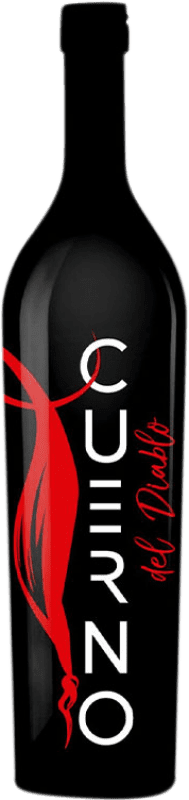 15,95 € Envio grátis | Vinho Tinto Ibicea Cuerno del Diablo Espanha Garnacha — Grenache, Cabernet Sauvignon, Graciano, Petit Verdot 75 cl
