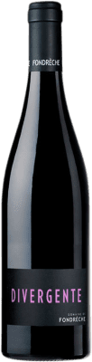 63,95 € 免费送货 | 红酒 Fondrèche Divergente Rouge A.O.C. Côtes du Ventoux 普罗旺斯 法国 Syrah 瓶子 75 cl