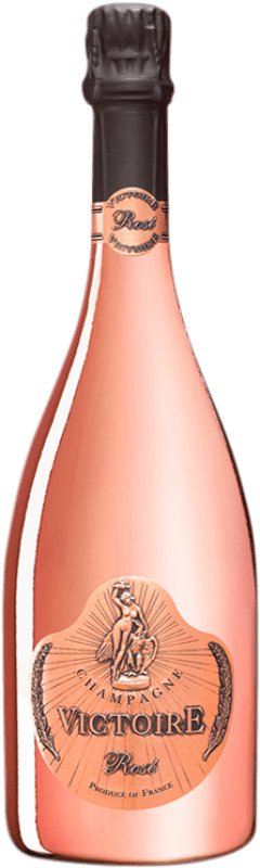 163,95 € 免费送货 | 桃红起泡酒 G.H. Martel Victoire Gold — 金色版, Rosé — 桃红葡萄酒 A.O.C. Coteaux Champenoise 香槟酒 法国 Pinot Noir — 黑皮诺, Chardonnay — 莎当妮, Pinot Meunier — 黑皮诺·莫尼耶 瓶装 75 cl