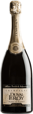 75,95 € Envio grátis | Espumante branco Duval-Leroy Prestige Blanc de Blancs Grand Cru A.O.C. Champagne Champagne França Chardonnay Garrafa 75 cl