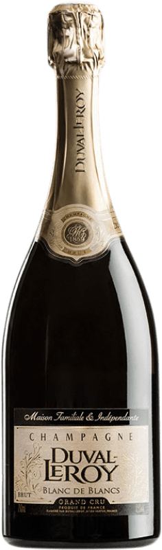 99,95 € Envoi gratuit | Vin Mousseux Blanc Duval-Leroy Grand Cru, Blanc de Blancs, Prestige A.O.C. Champagne Champagne France Chardonnay Bouteille 75 cl
