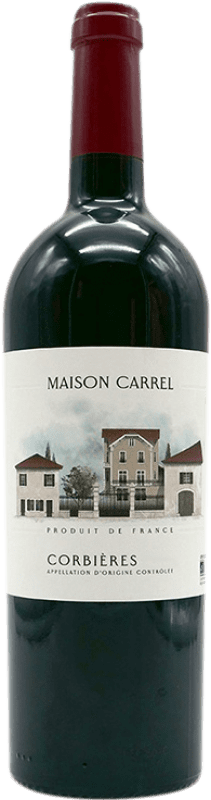 12,95 € Бесплатная доставка | Красное вино Jeff Carrel Maison Carrel A.O.C. Corbières Лангедок-Руссильон Франция Syrah, Grenache, Carignan, Cinsault бутылка 75 cl