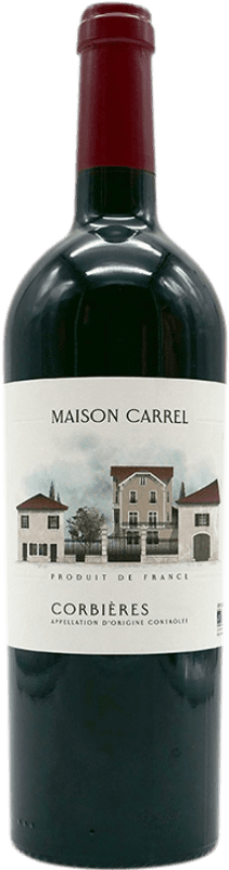 12,95 € Free Shipping | Red wine Jeff Carrel Maison Carrel A.O.C. Corbières Languedoc-Roussillon France Syrah, Grenache, Carignan, Cinsault Bottle 75 cl