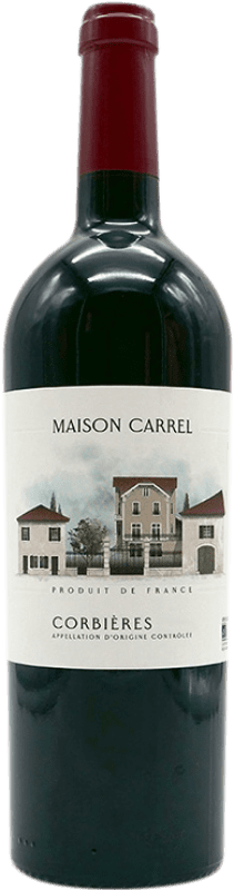 18,95 € Spedizione Gratuita | Vino rosso Jeff Carrel Maison Carrel A.O.C. Corbières Linguadoca-Rossiglione Francia Syrah, Grenache, Carignan, Cinsault Bottiglia 75 cl