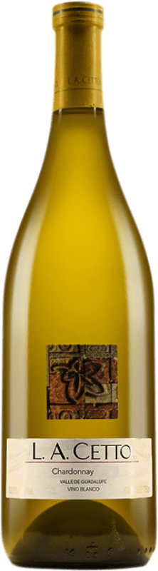 19,95 € Envio grátis | Vinho branco L.A. Cetto Valle de Guadalupe California México Chardonnay Garrafa 75 cl